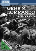 Cover-Bild zum Titel 'Geheimkommando Bumerang & Ciupaga' von 'Rudolf Böhm, Albrecht Börner, Richard Groschopp, Walter Schmitt, Wolfgang Pietsch'