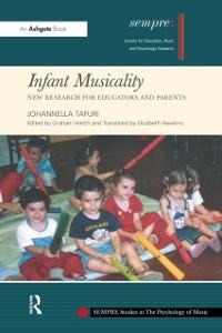 Infant Musicality - Johannella Tafuri, Elizabeth Hawkins, Graham Welch