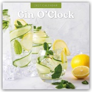 Cover-Bild zum Titel 'Gin o' Clock - Zeit für Gin 2027 - 16-Monatskalender' von 'Robin Red'