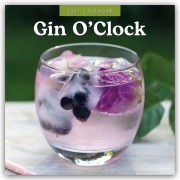 Cover-Bild zum Titel 'Gin o' Clock - Zeit für Gin 2027 - 16-Monatskalender' von 'Robin Red'
