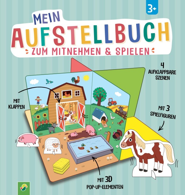 Mein Aufstellbuch zum Mitnehmen & Spielen Bauernhof - 