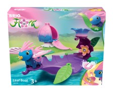 Cover-Bild zum Titel 'BRIO Flora - 36234 Lilys Blatt-Boot | Spielset für endlosen fantasievollen Spielspaß für Mädchen und Jungen ab 3 Jahren - wunderschönes Geschenk' von ''