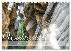 Cover-Bild zum Titel 'Winterzauber in der Breitachklamm bei Oberstdorf (Wandkalender 2026 DIN A3 quer), CALVENDO Monatskalender' von 'Astrid Ziemer'