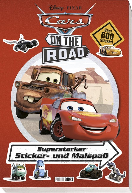 Disney PIXAR Cars On The Road: Superstarker Sticker- und Malspaß - 