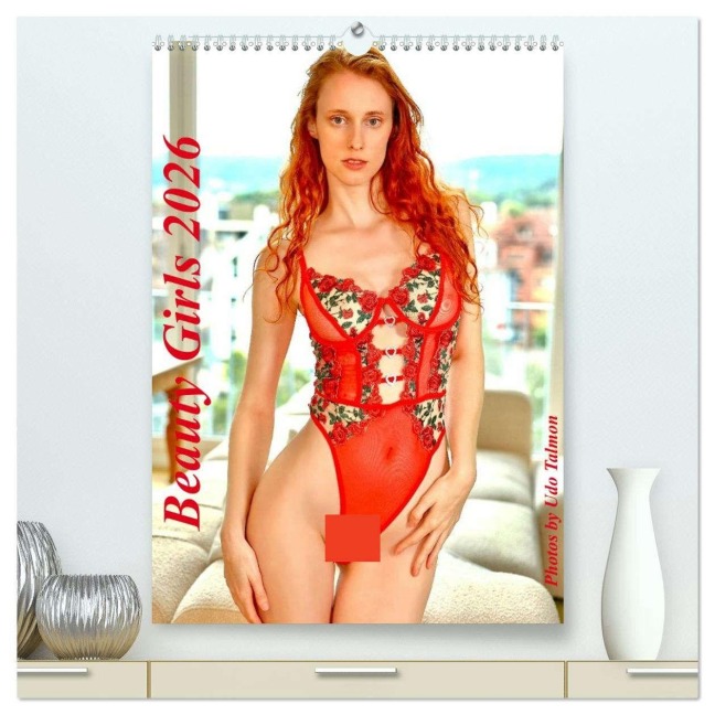 Beauty Girls (hochwertiger Premium Wandkalender 2026 DIN A2 hoch), Kunstdruck in Hochglanz - Udo Talmon