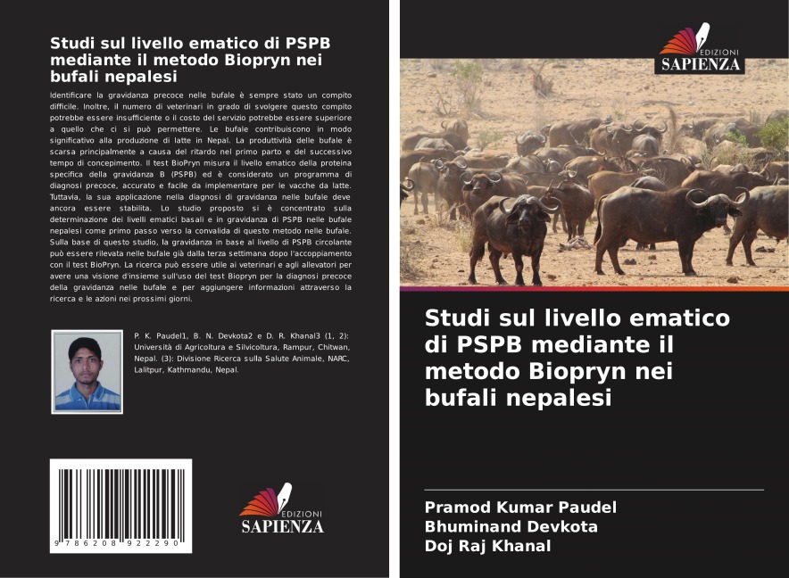 Studi sul livello ematico di PSPB mediante il metodo Biopryn nei bufali nepalesi - Pramod Kumar Paudel, Bhuminand Devkota, Doj Raj Khanal