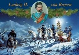 Cover-Bild zum Titel 'Mit König Ludwig II. durch den Advent' von 'Ludwig II.'