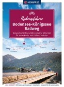 Cover-Bild zum Titel 'KOMPASS Radreiseführer Bodensee-Königssee Radweg' von ''