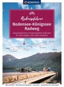 Cover-Bild zum Titel 'KOMPASS Radreiseführer Bodensee-Königssee Radweg' von ''