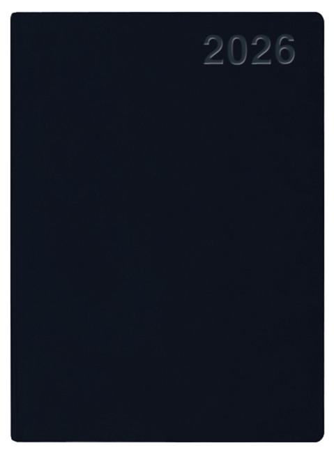 Handwerker-Kalender PVC schwarz 2026 - 