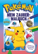 Cover-Bild zum Titel 'Pokémon Activity-Buch: Mein Zaubermalbuch' von ''