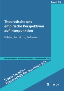 Cover-Bild zum Titel 'Theoretische und empirische Perspektiven auf Interpunktion' von ''