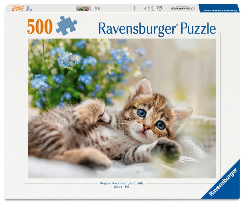Erwachsenenpuzzle 500 Teile - Süßes Kätzchen - 