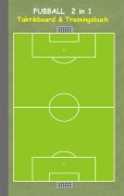 Cover-Bild zum Titel 'Fußball 2 in 1 Taktikboard und Trainingsbuch' von 'Theo Von Taane'