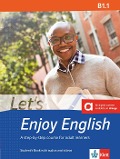 Cover-Bild zum Titel 'Let's Enjoy English B1.1. Student's Book with audios and videos' von ''