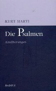 Cover-Bild zum Titel 'Die Psalmen' von 'Kurt Marti'
