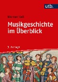 Cover-Bild zum Titel 'Musikgeschichte im Überblick' von 'Werner Keil'