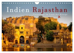 Cover-Bild zum Titel 'Indien Rajasthan: Unterwegs im Land der Könige (Wandkalender 2026 DIN A4 quer), CALVENDO Monatskalender' von 'Jens Benninghofen'