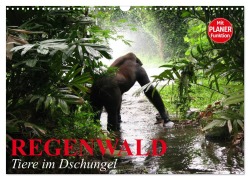 Regenwald. Tiere im Dschungel (Wandkalender 2026 DIN A3 quer), CALVENDO Monatskalender - Elisabeth Stanzer