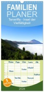 Cover-Bild zum Titel 'Familienplaner 2026 - Teneriffa - Insel der Vielfältigkeit mit 5 Spalten (Wandkalender, 21 x 45 cm) CALVENDO' von 'Michael Stützle'