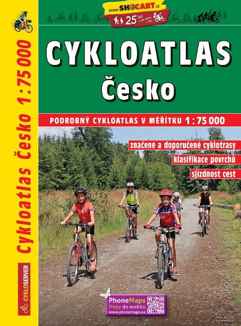 Cesko Cykloatlas 1:75.000 A4 - 