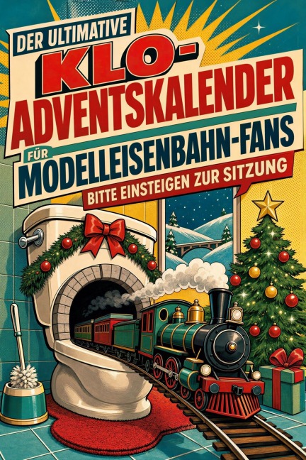 Der ultimative Klo-Adventskalender für Modelleisenbahn-Fans - Noah Schneider