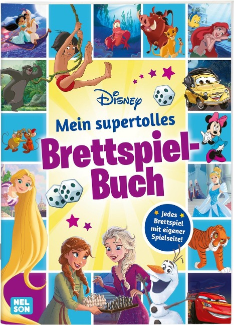 Disney Kreative Beschäftigung: Mein supertolles Brettspiel-Buch - 