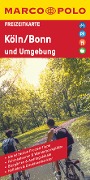 Cover-Bild zum Titel 'MARCO POLO Freizeitkarte 21 Köln, Bonn und Umgebung 1:110.000' von ''