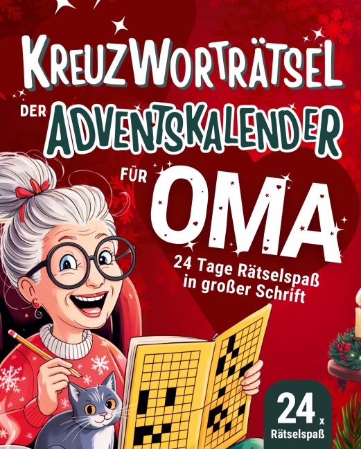 Kreuzworträtsel - Der Adventskalender für Oma - 