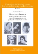 Cover-Bild zum Titel 'Mensch sein, Frau sein' von 'Kerstin Gebauer'