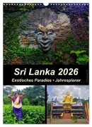 Cover-Bild zum Titel 'Sri Lanka 2026 - Exotisches Paradies - Jahresplaner (Wandkalender 2026 DIN A3 hoch), CALVENDO Monatskalender' von 'Hamburg Mirko Weigt'