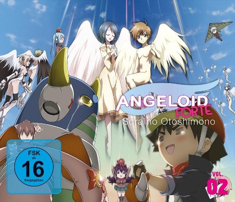 Angeloid - Sora no Otoshimono Forte - Yuko Kakihara, Sû Minazuki, Motoyoshi Iwasaki