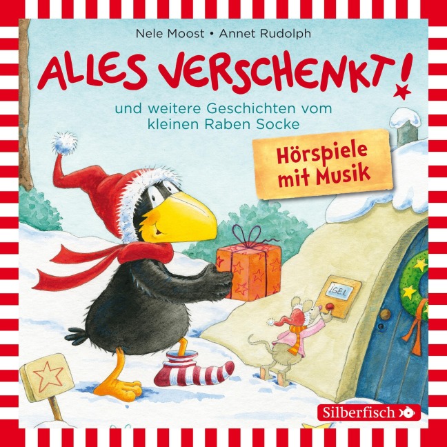 Alles verschenkt!, Alles Winter!, Alles gebacken!, Alles taut! (Der kleine Rabe Socke) - Nele Moost, Annet Rudolph