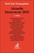 Cover-Bild zum Titel 'Aktuelle Steuertexte 2025' von ''