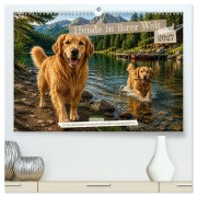 Cover-Bild zum Titel 'Hunde in ihrer Welt (hochwertiger Premium Wandkalender 2027 DIN A2 quer), Kunstdruck in Hochglanz' von 'Ognjen Simic'
