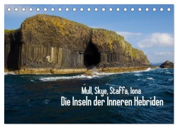 Mull, Skye, Staffa, Iona. Die Inseln der Inneren Hebriden (Tischkalender 2025 DIN A5 quer), CALVENDO Monatskalender - Leon Uppena (Gdt)