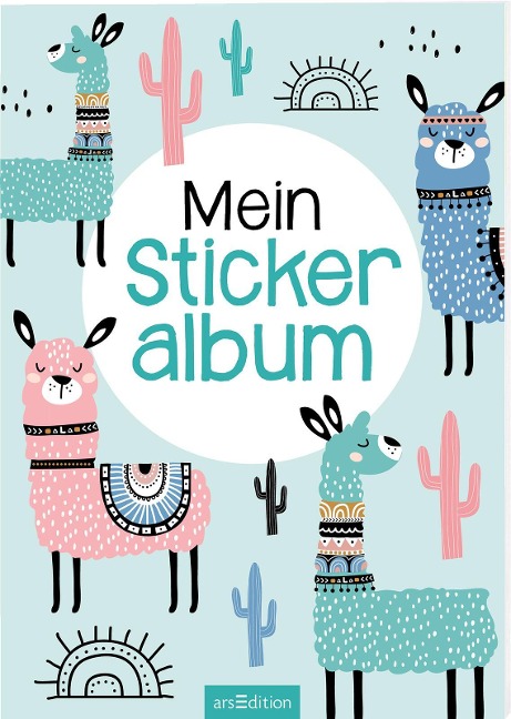 Mein Stickeralbum - Lamas - 