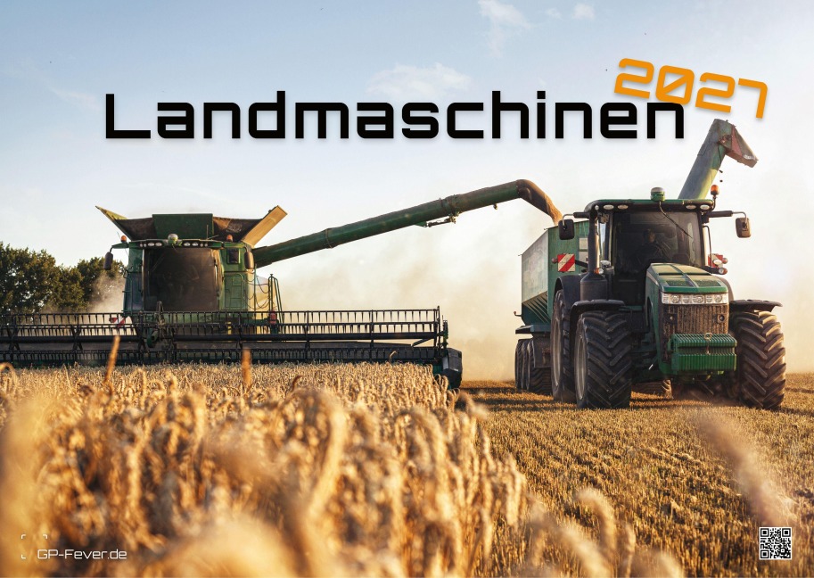 Landmaschinen - Traktor - 2027 - Kalender DIN A3 - 
