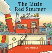 Cover-Bild zum Titel 'The Little Red Steamer' von 'Nick Maland'