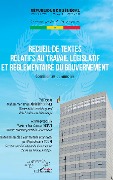 Cover-Bild zum Titel 'Recueil de textes relatifs au travail législatif et réglementaire du gouvernement' von 'Toure'