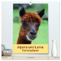 Alpaka und Lama Terminplaner (hochwertiger Premium Wandkalender 2025 DIN A2 hoch), Kunstdruck in Hochglanz - Kattobello Kattobello