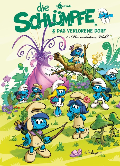 Die Schlümpfe und das verlorene Dorf Bd. 1: Der verbotene Wald - Peyo, Luc Parthoens