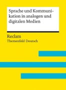 Cover-Bild zum Titel 'Sprache und Kommunikation in analogen und digitalen Medien' von ''