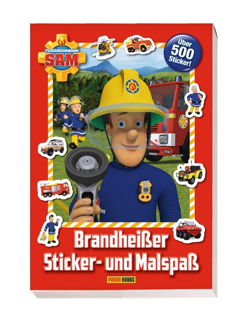 Feuerwehrmann Sam: Brandheißer Sticker- und Malspaß - 