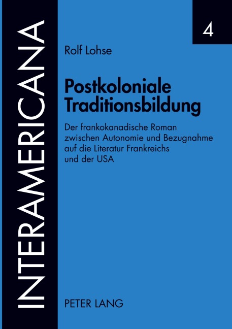 Postkoloniale Traditionsbildung - Rolf Lohse