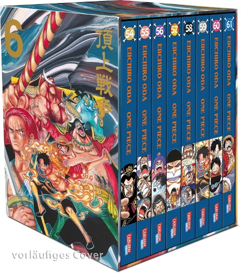 One Piece Sammelschuber 6: Marine Ford (inklusive Band 54-61) - Eiichiro Oda