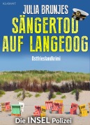 Cover-Bild zum Titel 'Sängertod auf Langeoog. Ostfrieslandkrimi - Langeoog Krimi - Nordseekrimi' von 'Julia Brunjes, Sina Jorritsma'