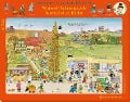 Cover-Bild zum Titel 'Wimmel-Rahmenpuzzle Herbst Motiv Bauernhof' von 'Rotraut Susanne Berner'