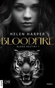 Cover-Bild zum Titel 'Blood Destiny - Bloodfire' von 'Helen Harper'