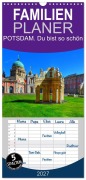 Cover-Bild zum Titel 'Familienplaner 2027 - POTSDAM. Du bist so schön mit 5 Spalten (Wandkalender, 21 x 45 cm) CALVENDO' von 'Reinhard Balzerek'